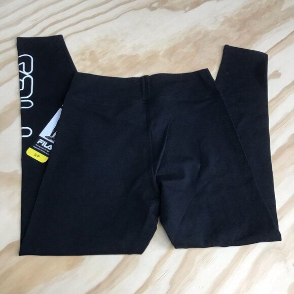 Fila Black and Red cotton tight leggings women in various Sizes - Picture 8 of 9